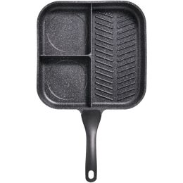 The Rock By Starrit The Rock By Starfrit 11&amp;quot; 3-in-1 Breakfast Pan With Bakelite Handle SRFT030326